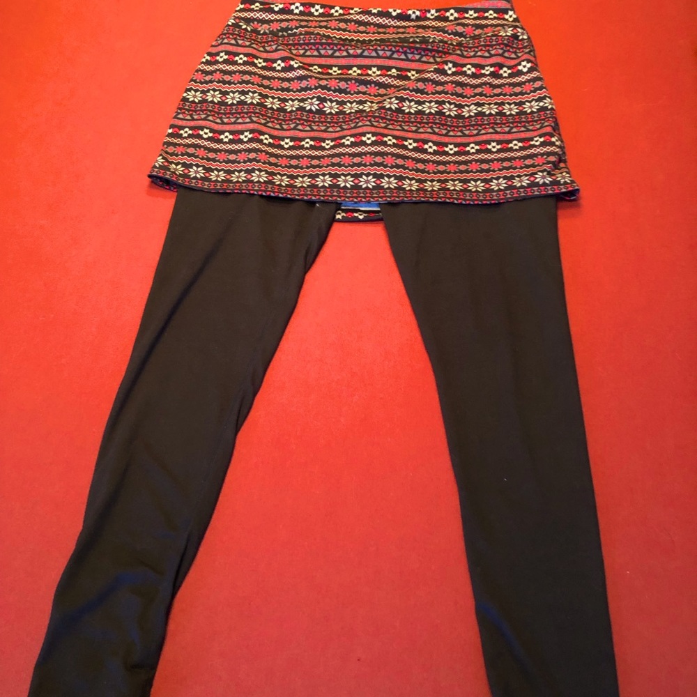 KYODEN leggings with built-in skirt Medium